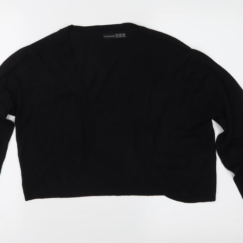Atmosphere Womens Black  Knit Cardigan Jumper Size 14