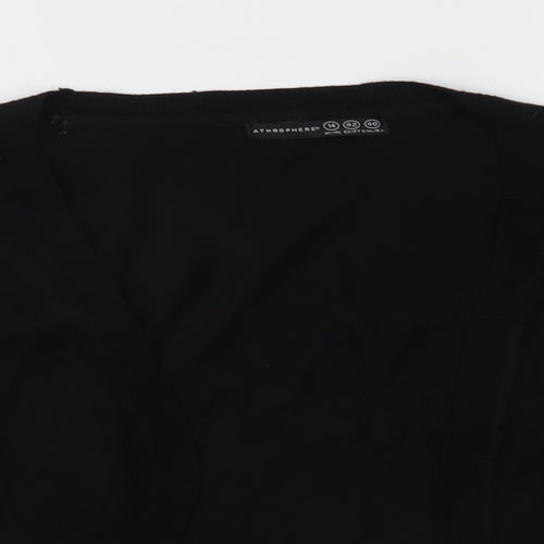 Atmosphere Womens Black  Knit Cardigan Jumper Size 14