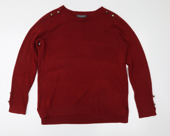 Atmosphere Womens Brown  Knit Pullover Jumper Size M