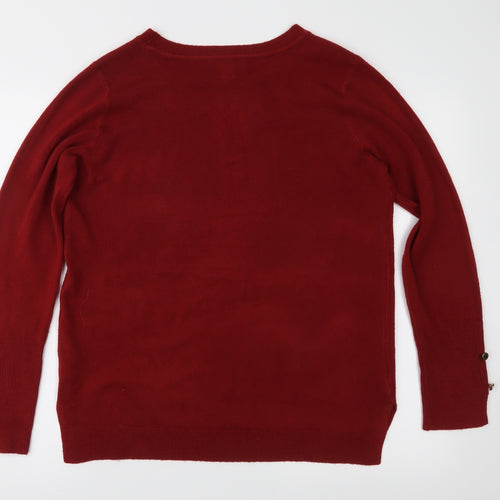 Atmosphere Womens Brown  Knit Pullover Jumper Size M