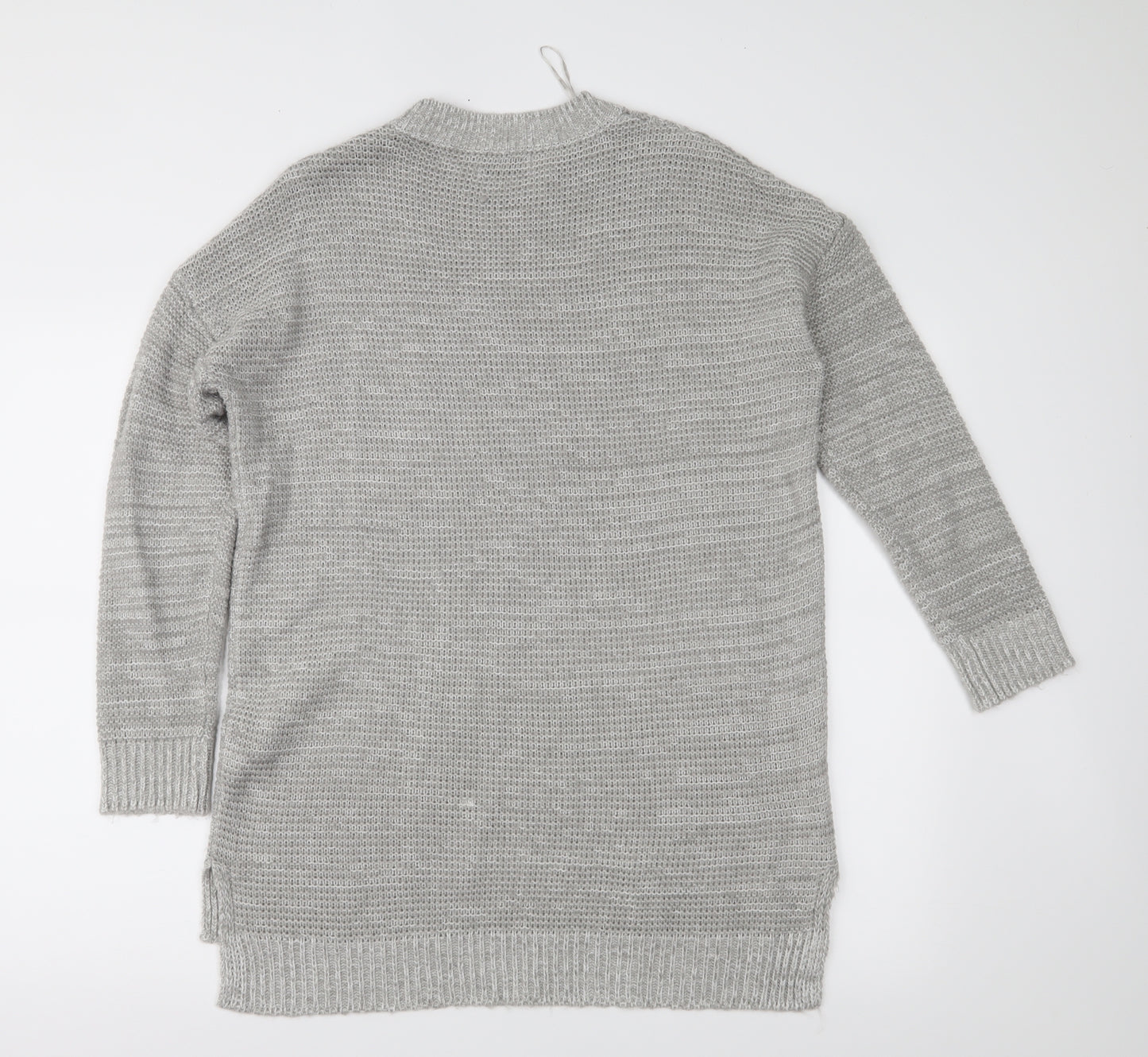 Papaya Womens Grey  Knit Pullover Jumper Size M