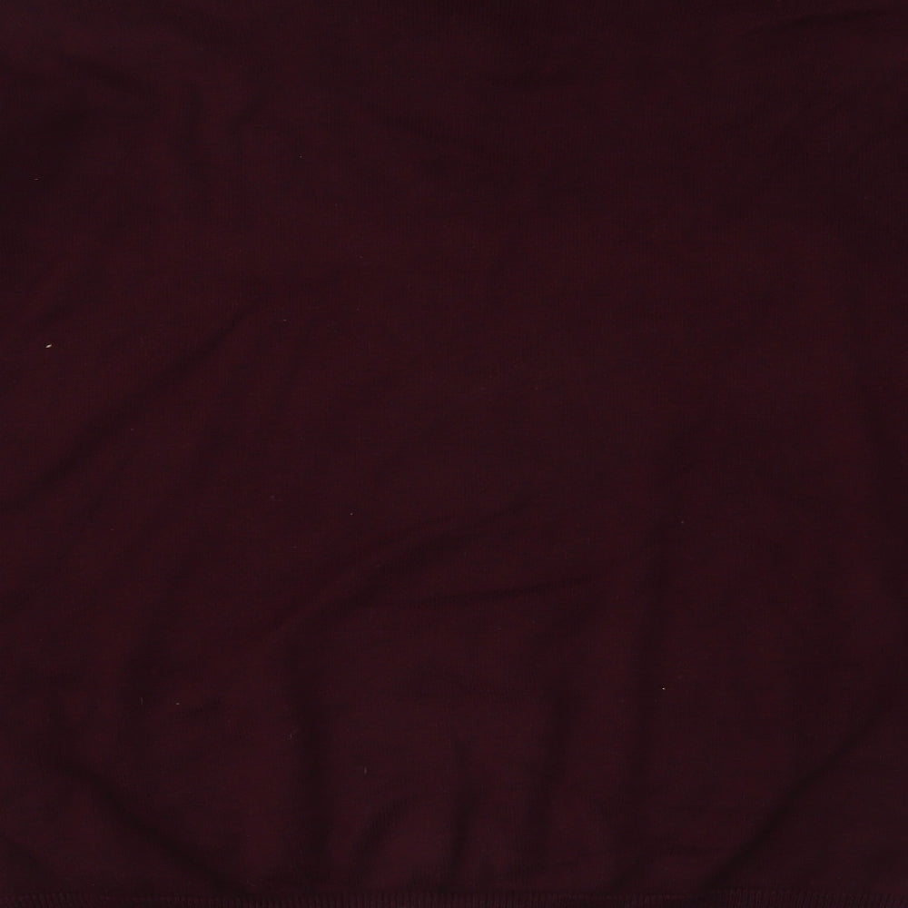 TU Boys Purple  Knit Pullover Jumper Size 13 Years