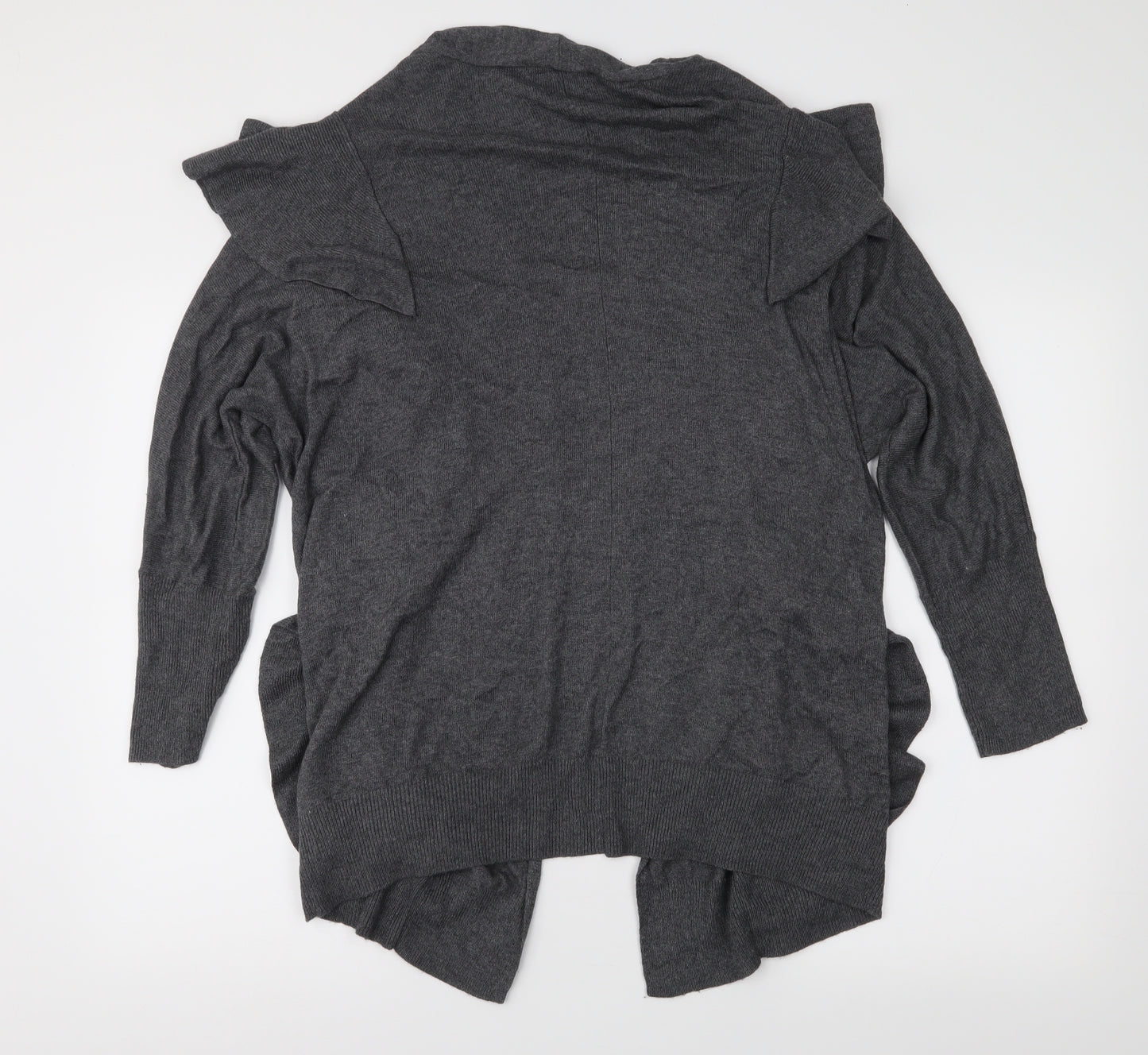 George Womens Grey  Knit Cardigan Jumper Size 14