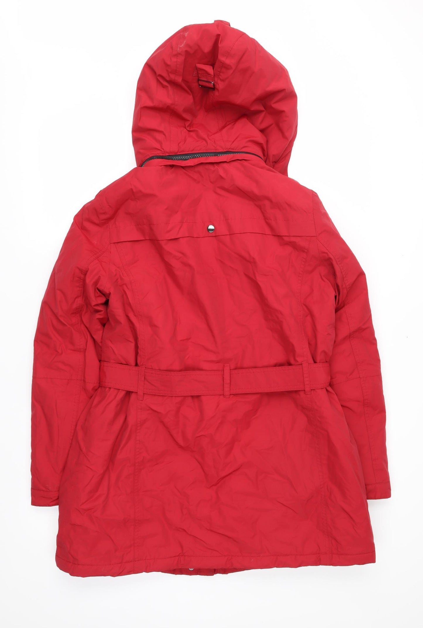 F&F Womens Red   Anorak Coat Size 14