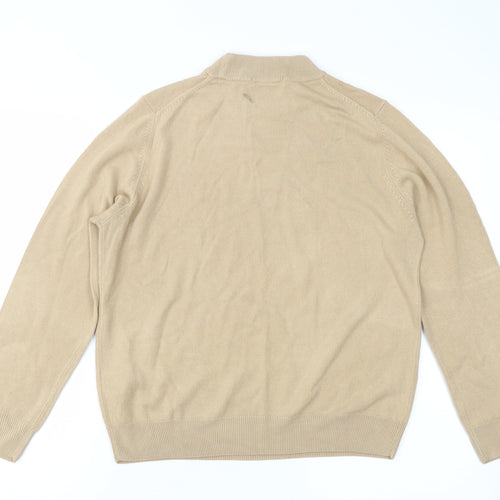 Marks and Spencer Womens Brown  Knit Pullover Jumper Size 14