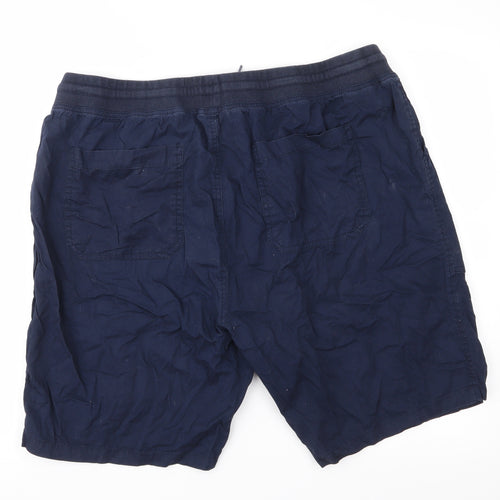 Cotton Traders Mens Blue   Chino Shorts Size 42 in