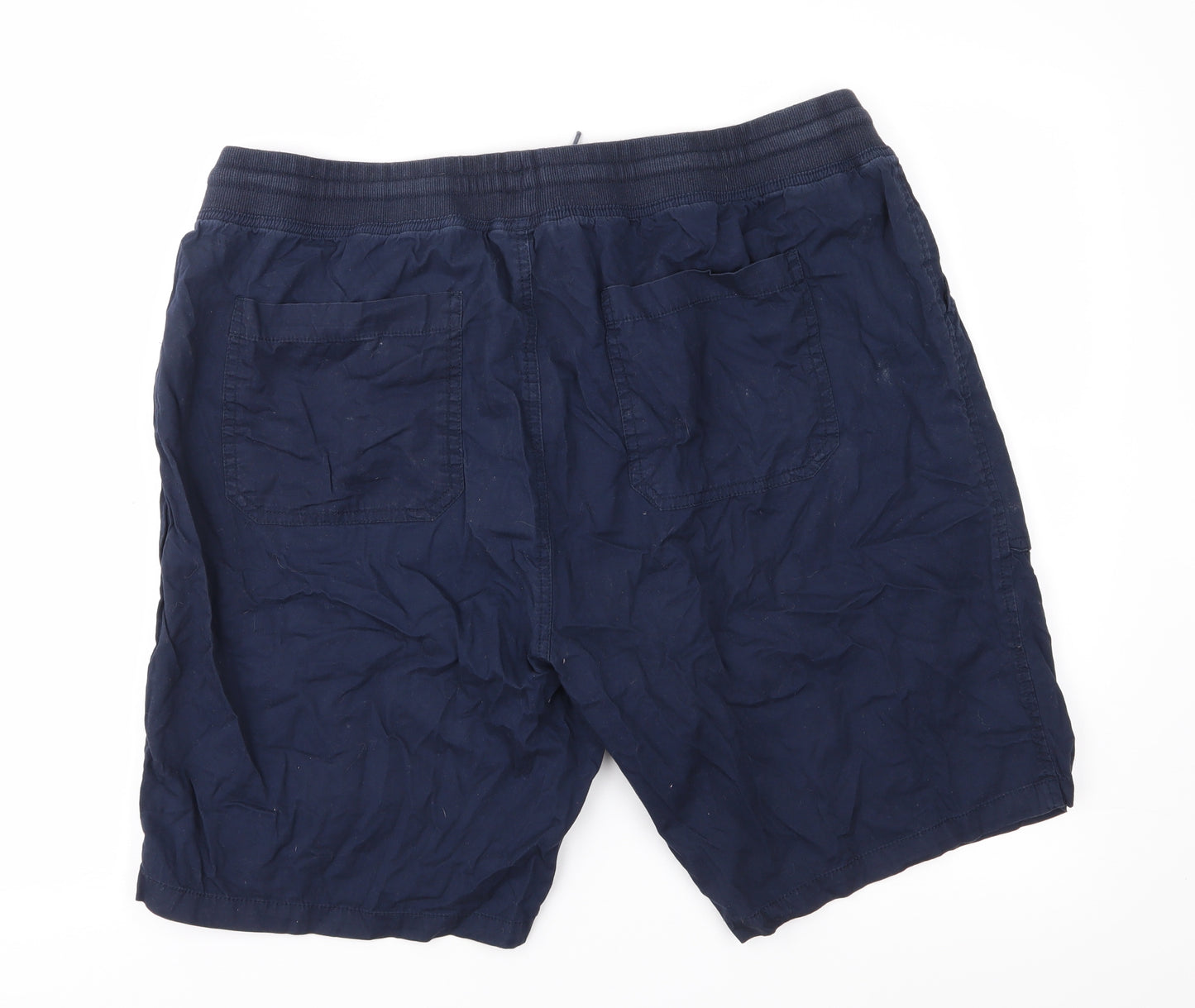Cotton Traders Mens Blue   Chino Shorts Size 42 in