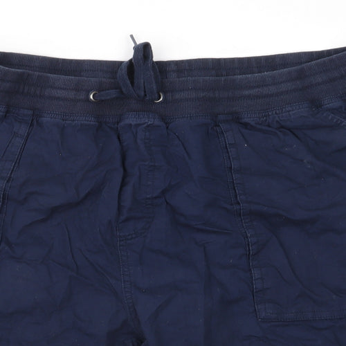 Cotton Traders Mens Blue   Chino Shorts Size 42 in