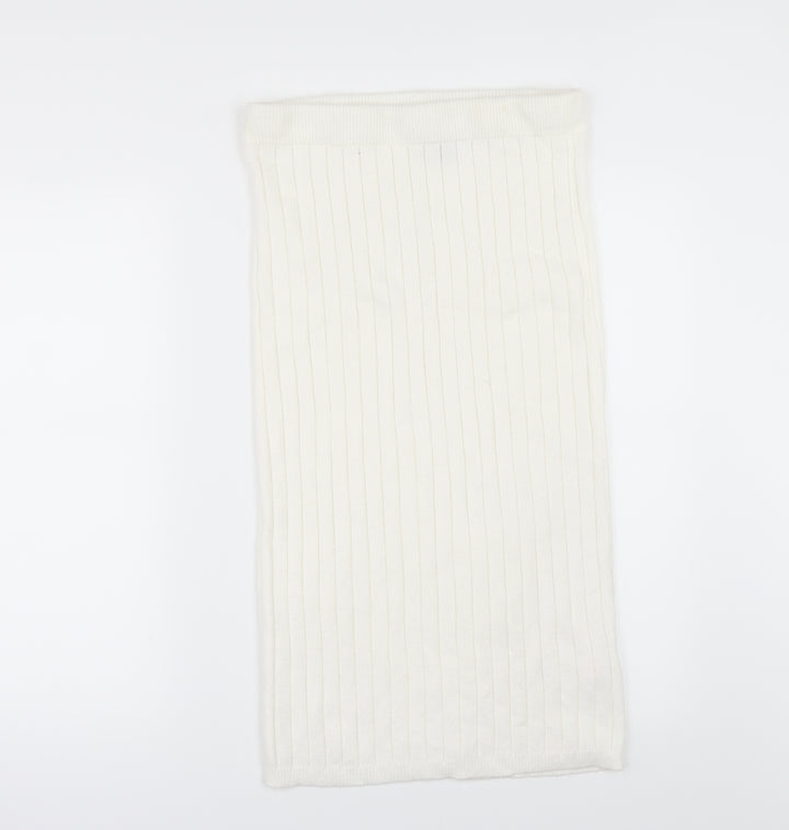 Primark Womens Ivory Maxi Skirt Size S
