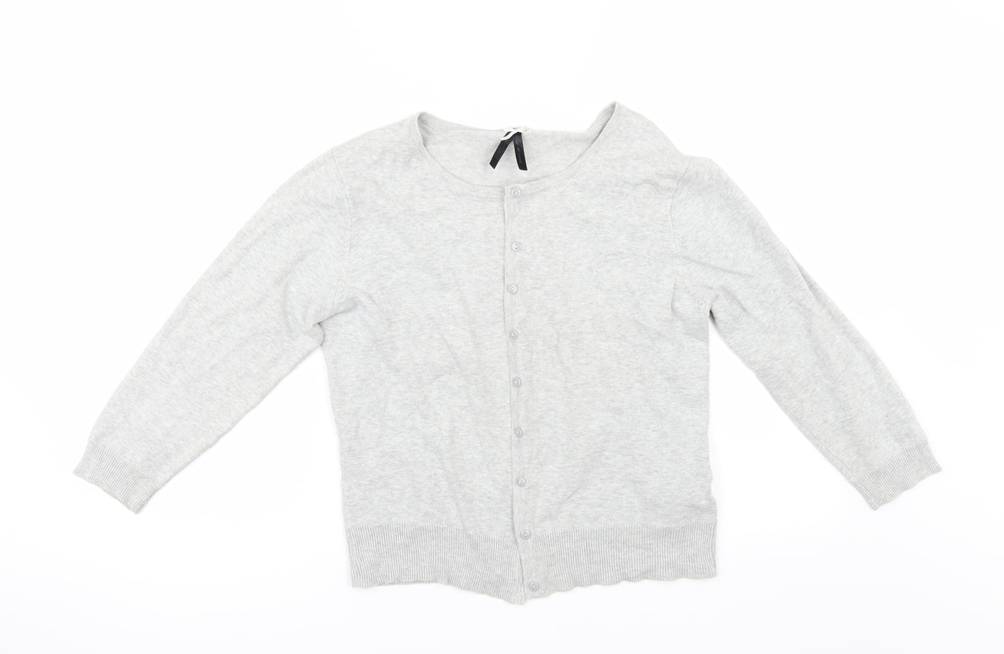Primark Womens Grey   Cardigan Jumper Size 16