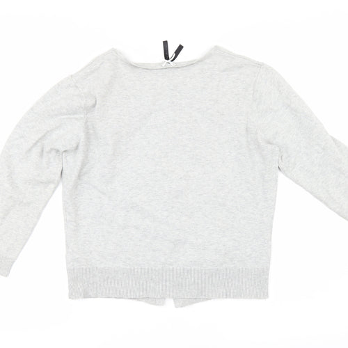 Primark Womens Grey   Cardigan Jumper Size 16