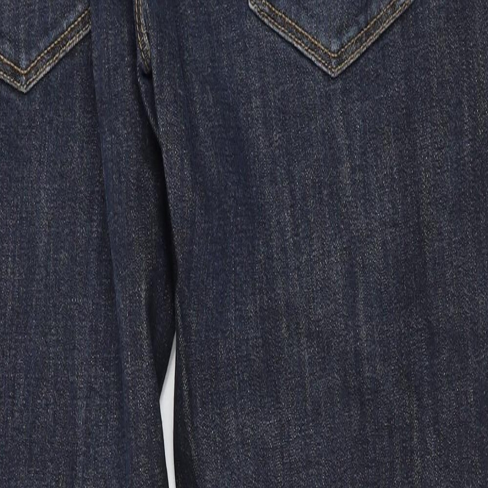 George Mens Blue  Denim Straight Jeans Size 34 in L33 in