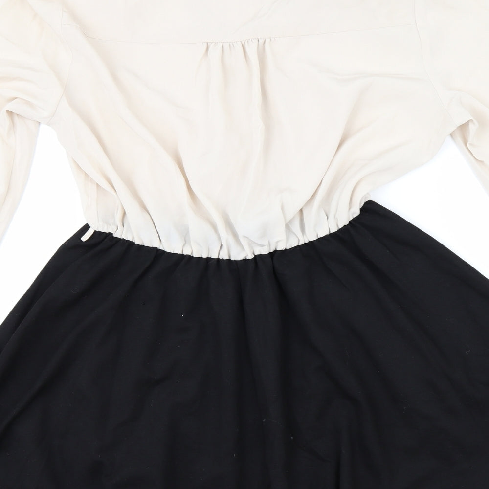 E-vie Womens Black   Skater Dress  Size 12
