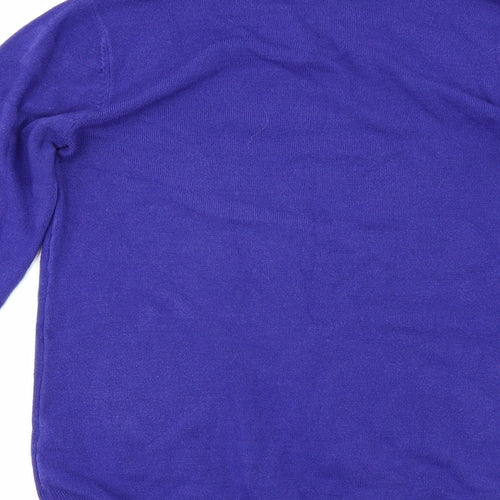 F&F Womens Purple   Pullover Jumper Size 12