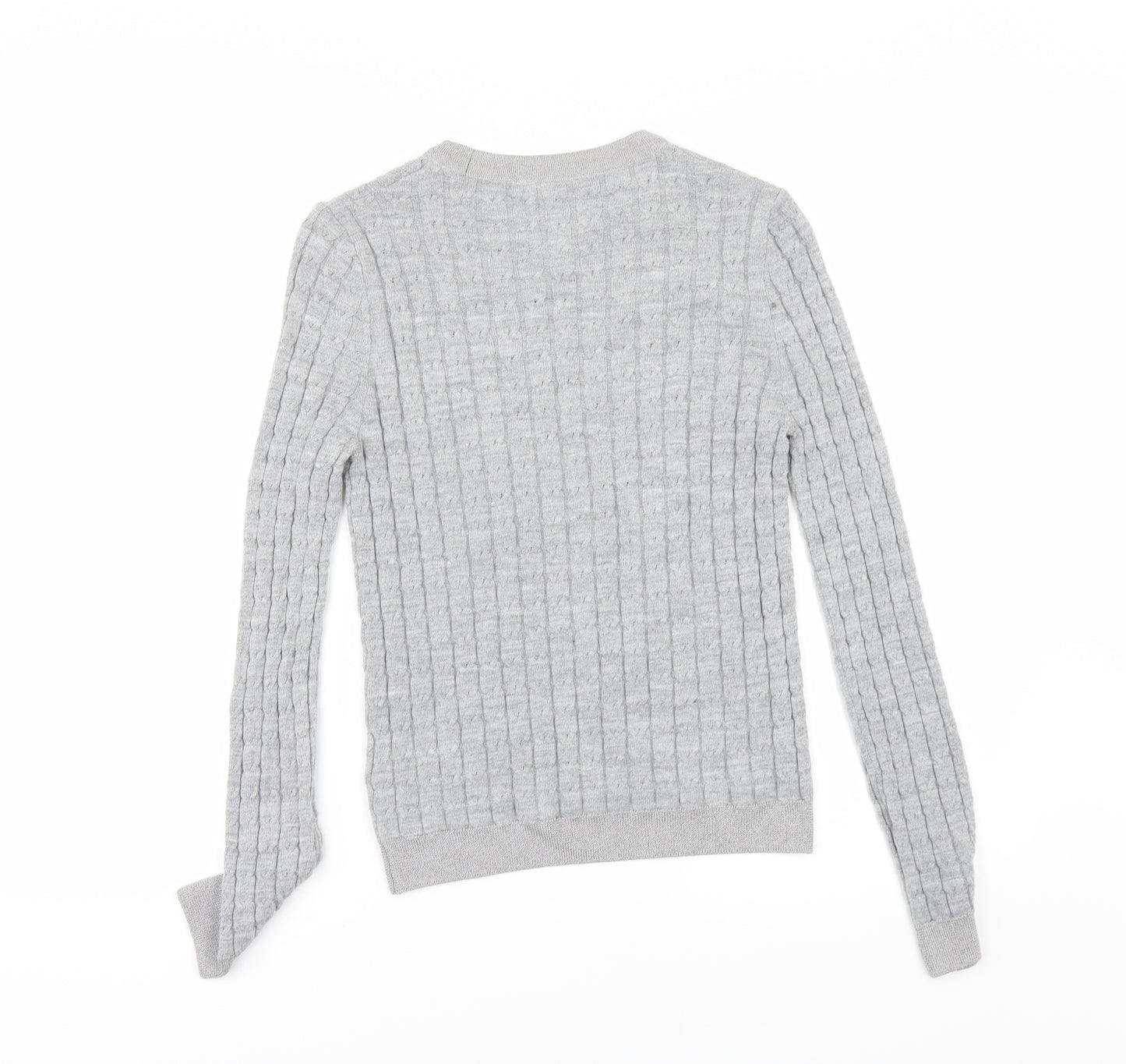 Marks and Spencer Womens Grey   Pullover Jumper Size 10