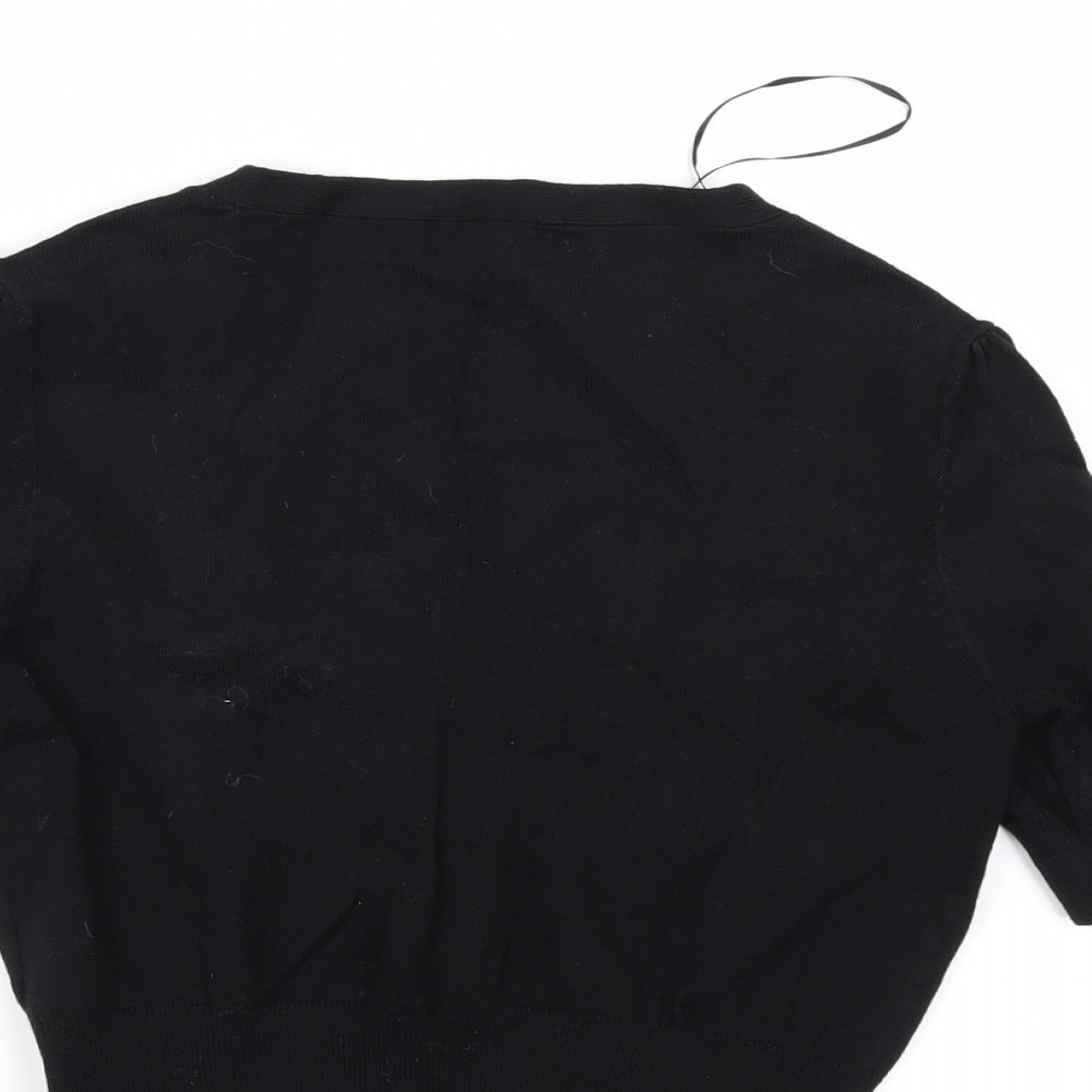 F&F Womens Black   Cardigan Jumper Size 10