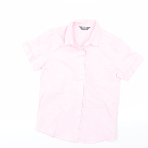 Primark Boys Pink   Basic Button-Up Size 7-8 Years