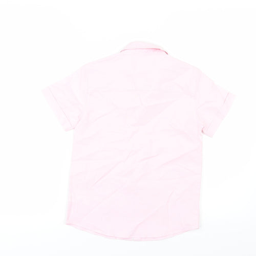 Primark Boys Pink   Basic Button-Up Size 7-8 Years