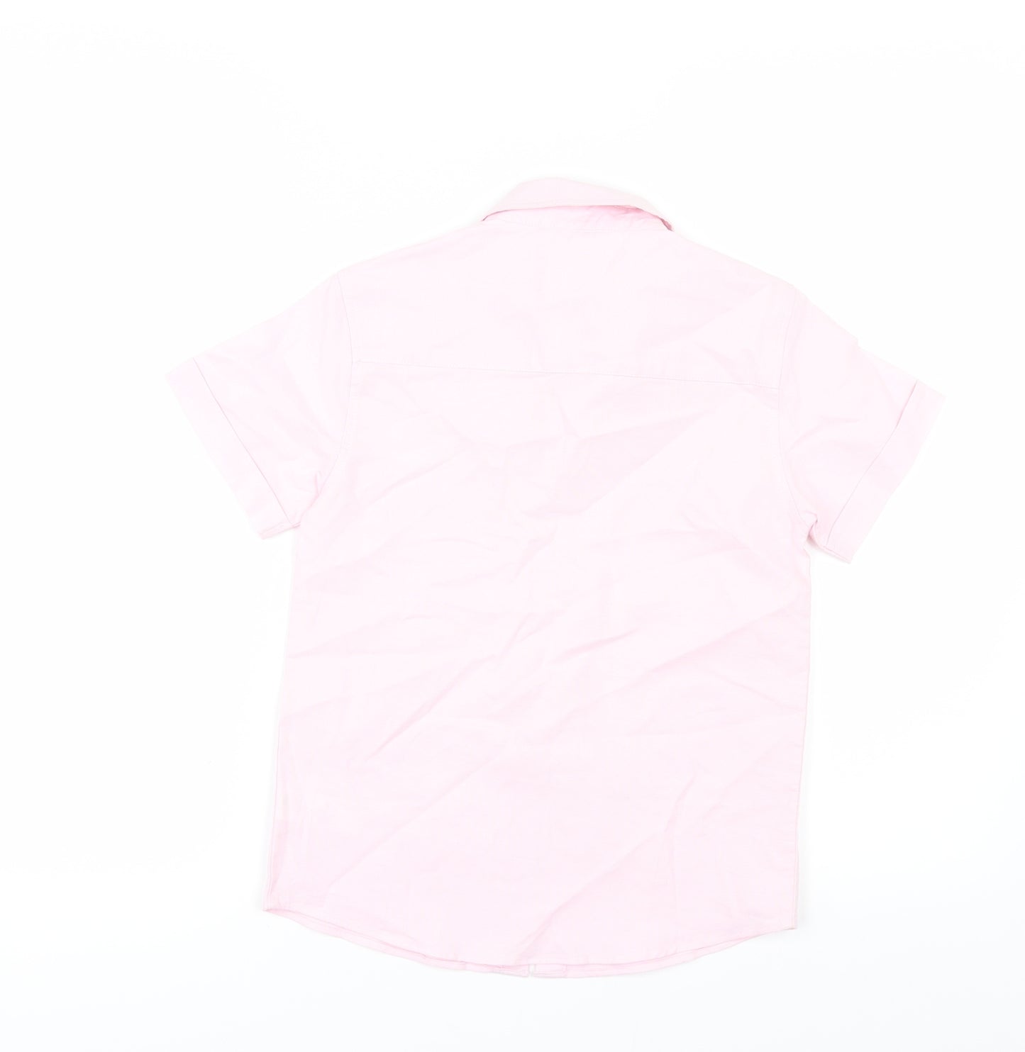 Primark Boys Pink   Basic Button-Up Size 7-8 Years