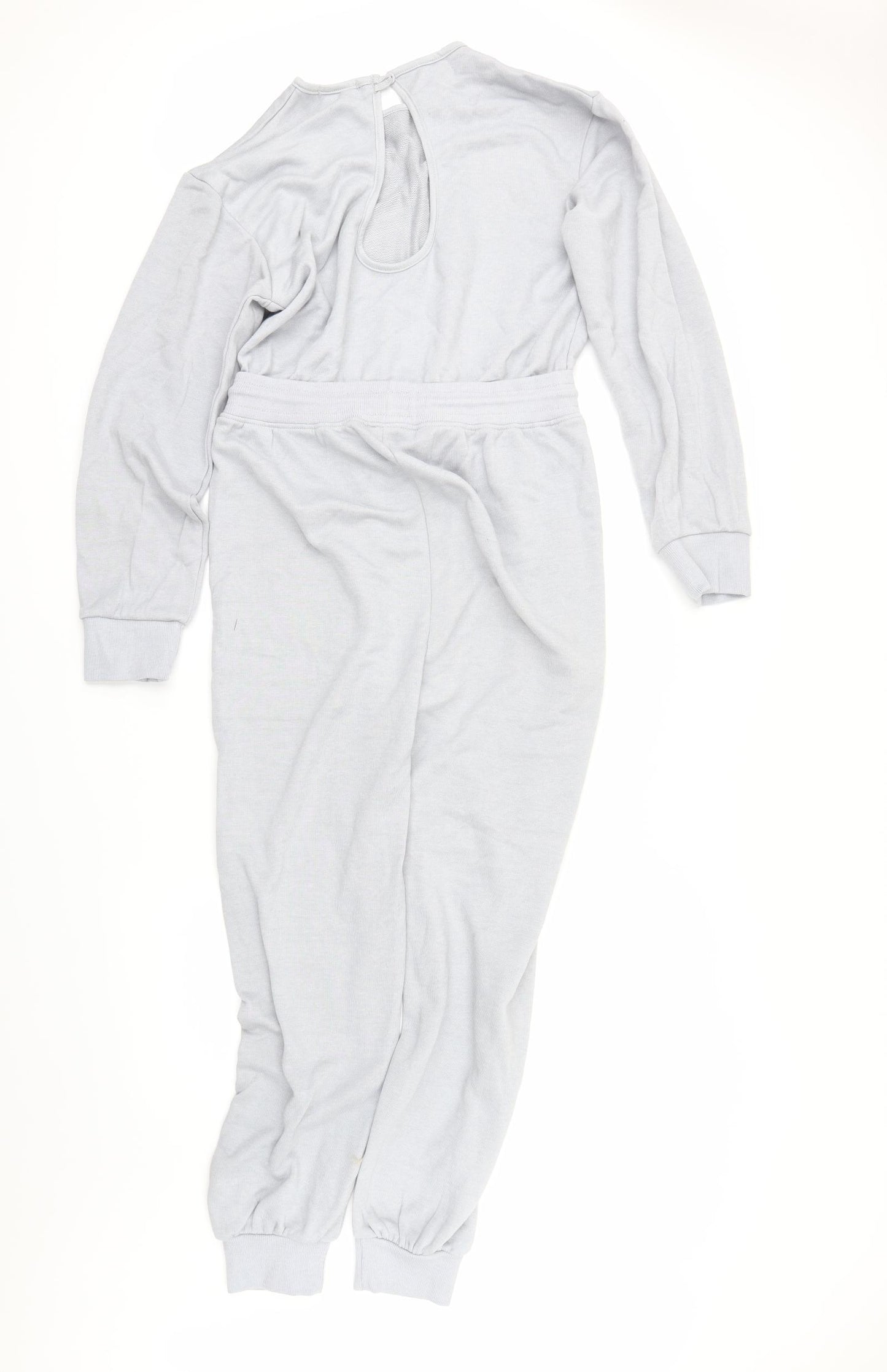 Boohoo Womens Grey   Jumpsuit One-Piece Size M