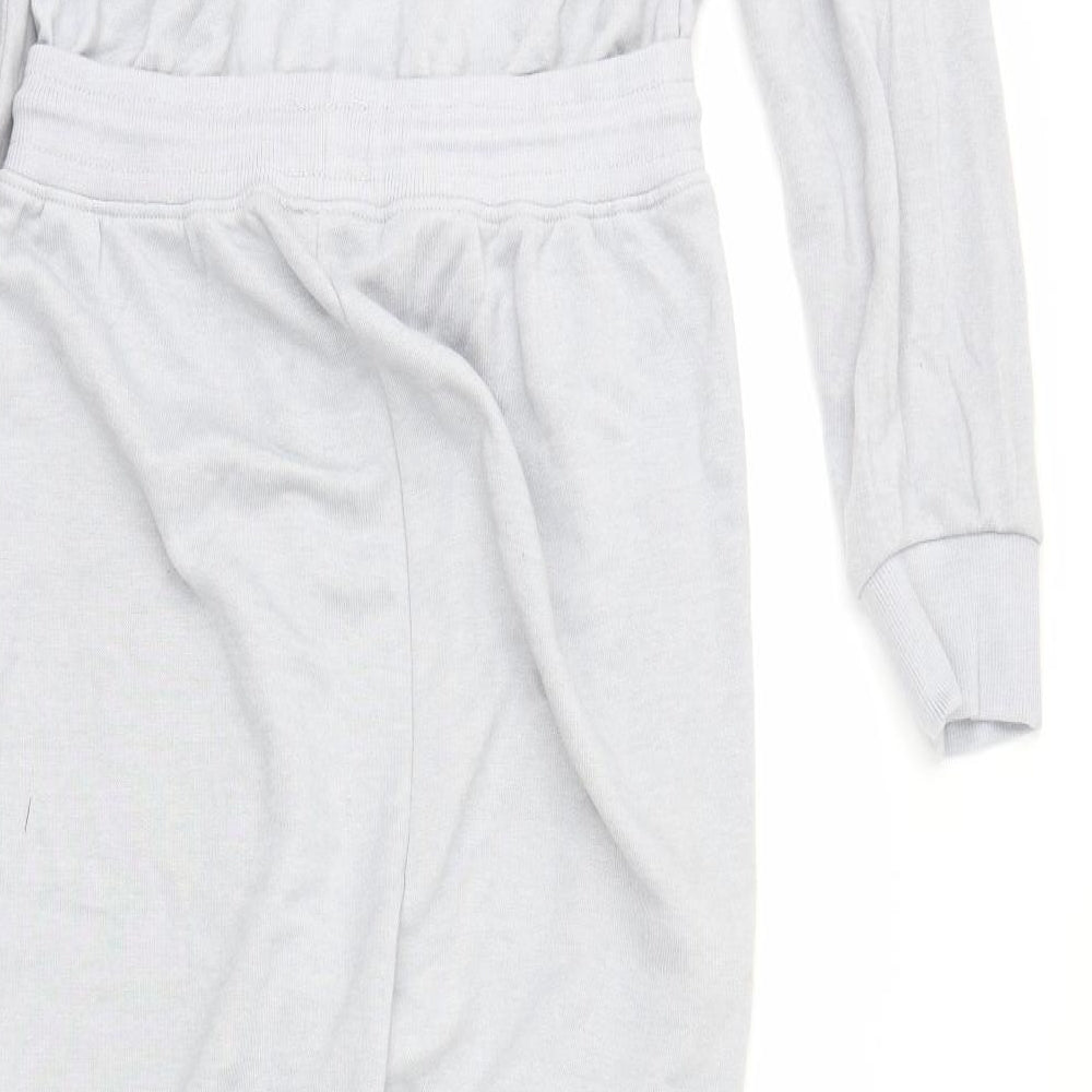 Boohoo Womens Grey   Jumpsuit One-Piece Size M