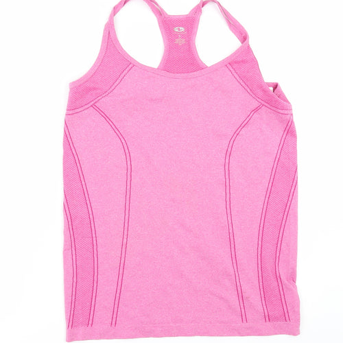 Athletic Works Womens Pink   Basic T-Shirt Size L