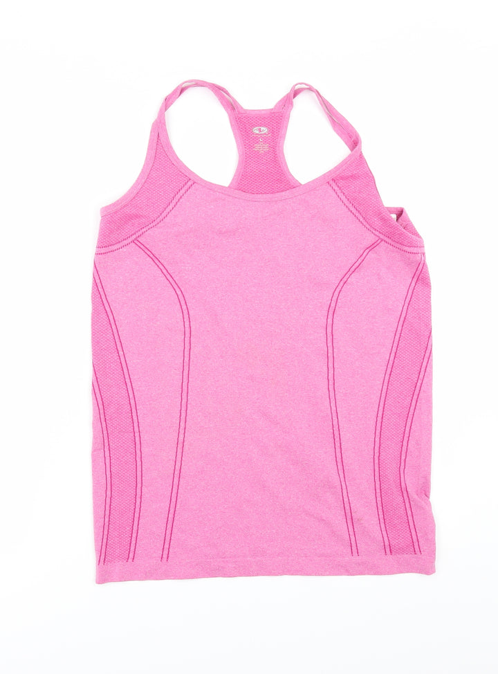 Athletic Works Womens Pink Basic T-Shirt Size L
