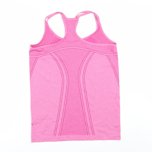 Athletic Works Womens Pink   Basic T-Shirt Size L
