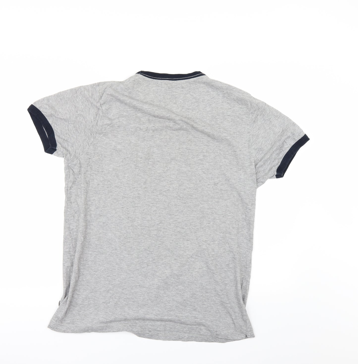 French Connection Mens Grey    T-Shirt Size XL