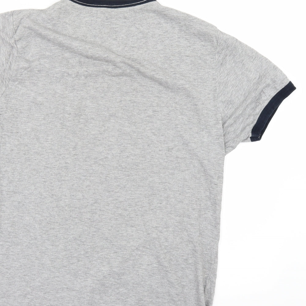 French Connection Mens Grey    T-Shirt Size XL