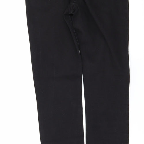 Denim & Co. Womens Black  Denim Skinny Jeans Size 6 L27 in