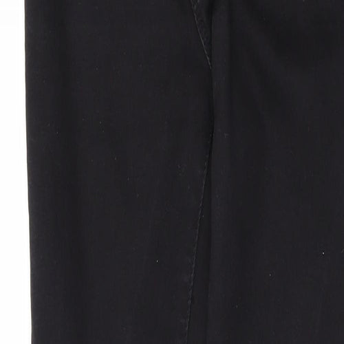Denim & Co. Womens Black  Denim Skinny Jeans Size 6 L27 in