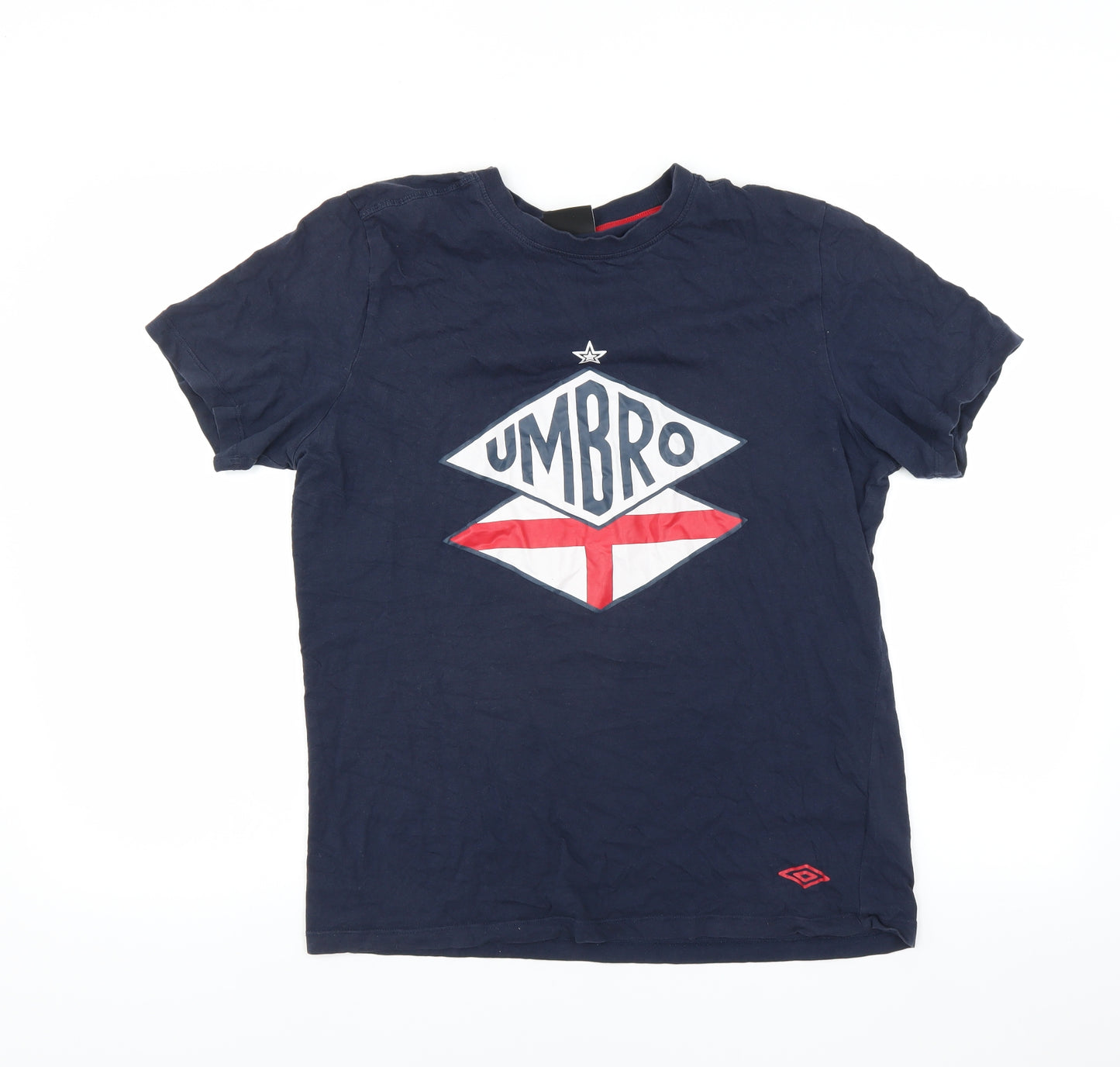 Umbro Mens Blue    T-Shirt Size M