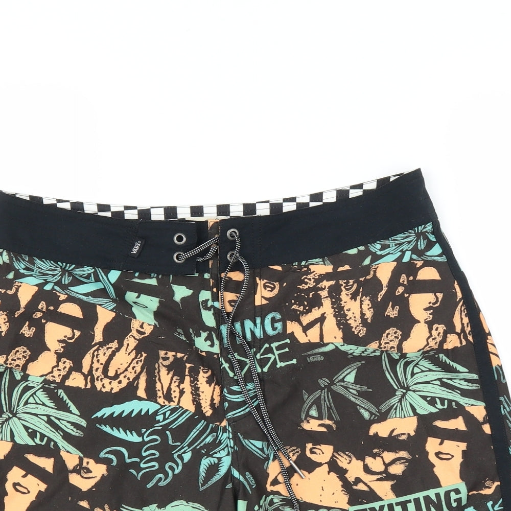 VANS Mens Black   Bermuda Shorts Size 30 in