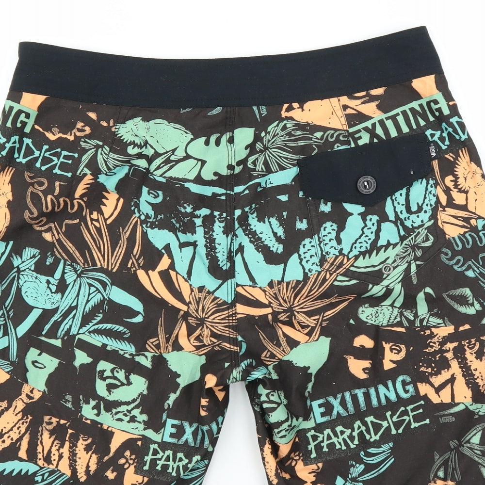 VANS Mens Black   Bermuda Shorts Size 30 in