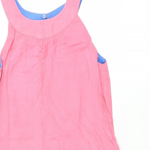 Avon Girls Pink   Trapeze & Swing  Size 9-10 Years  - boat print
