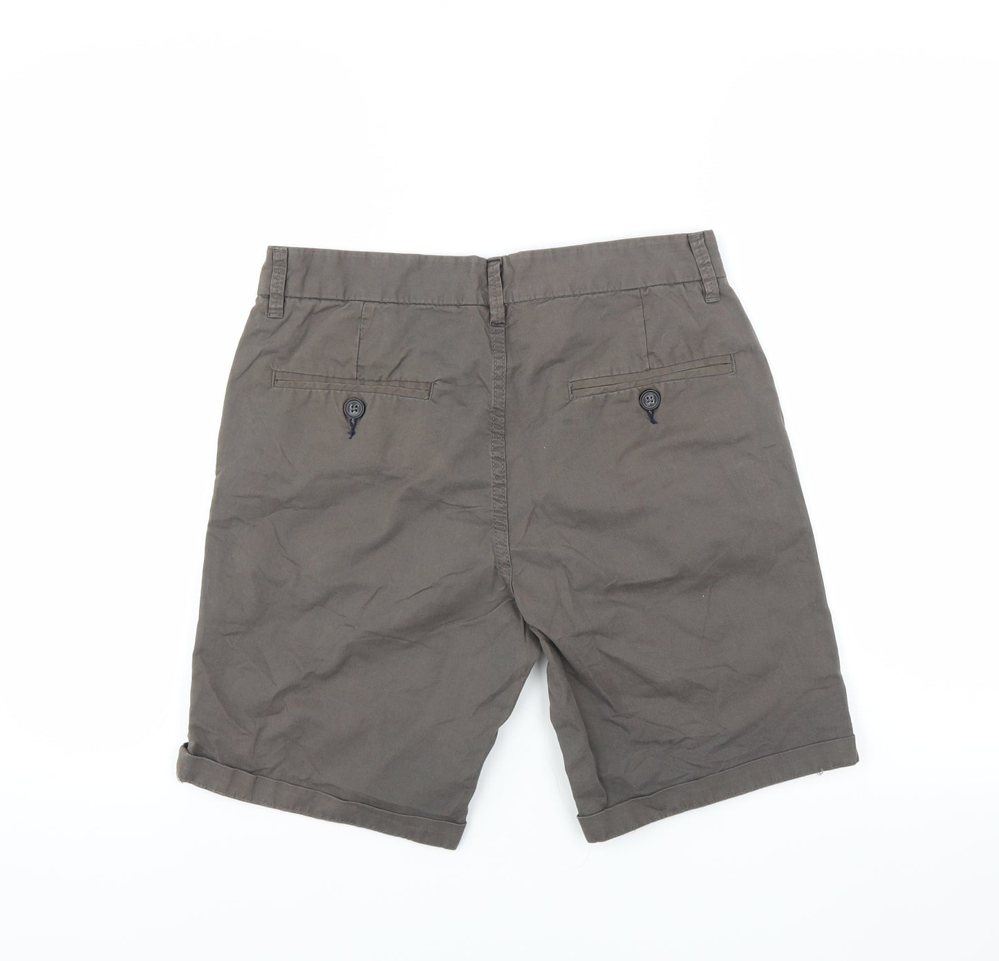 Primark Mens Green   Chino Shorts Size 30 in