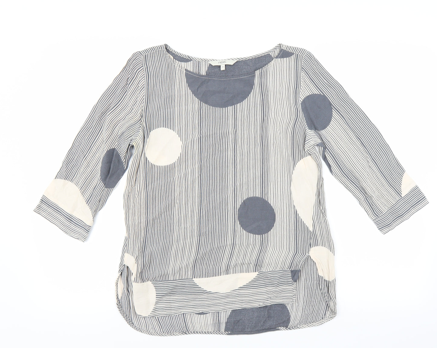 NEXT Womens Grey   Basic Blouse Size 10