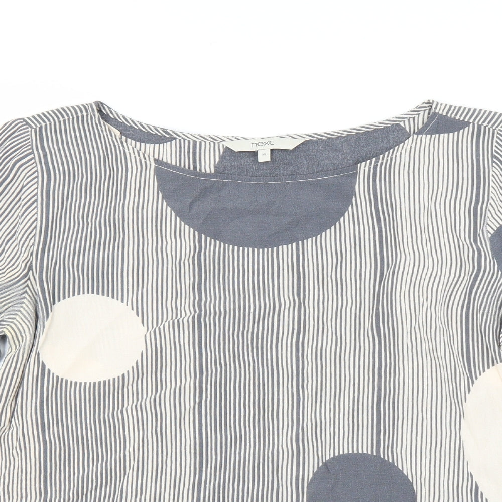 NEXT Womens Grey   Basic Blouse Size 10