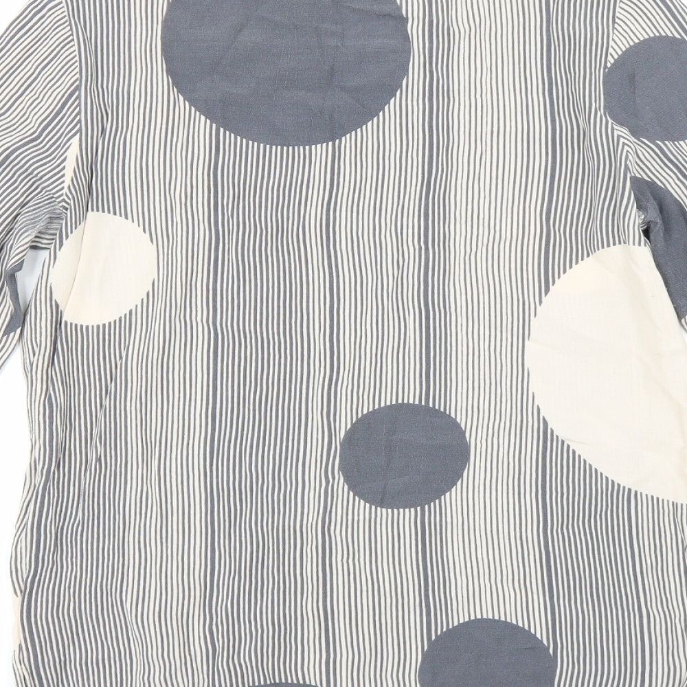 NEXT Womens Grey   Basic Blouse Size 10