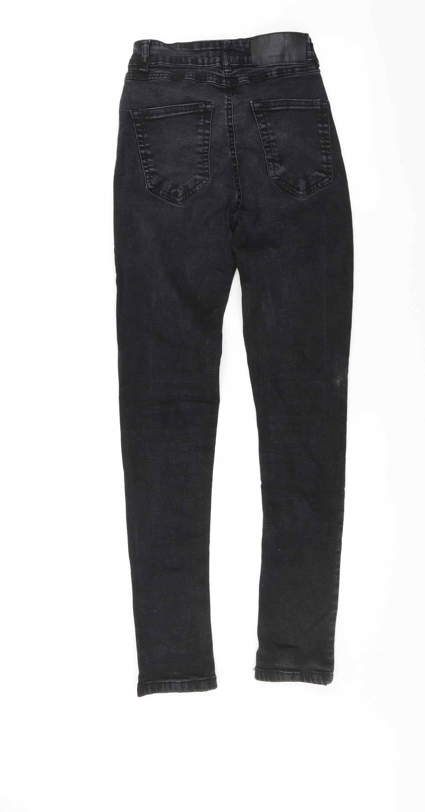 Boohoo Man Mens Black   Skinny Jeans Size 28 in L29 in
