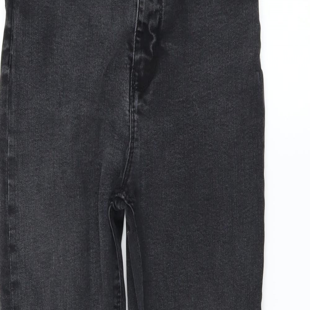 Zara Womens Grey   Skinny Jeans Size 8 L25 in