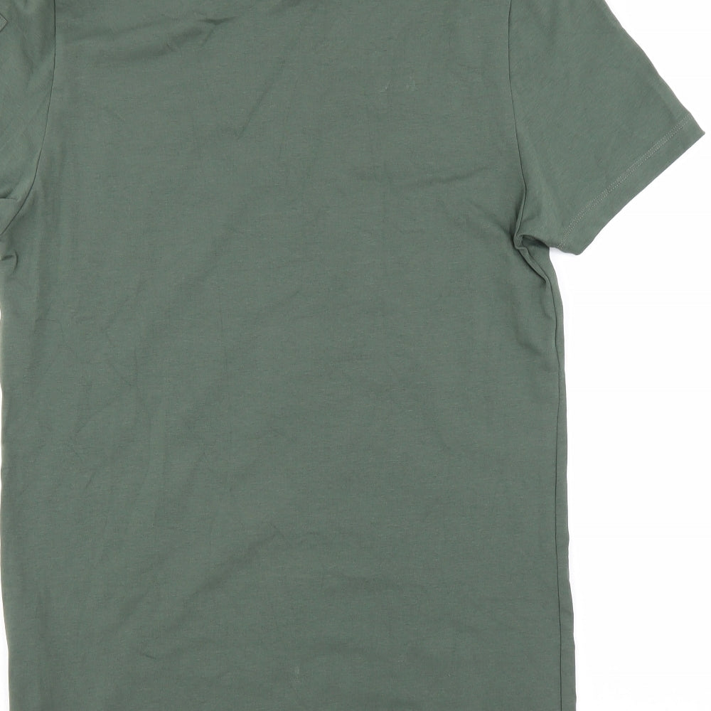 ASOS Mens Green    T-Shirt Size M