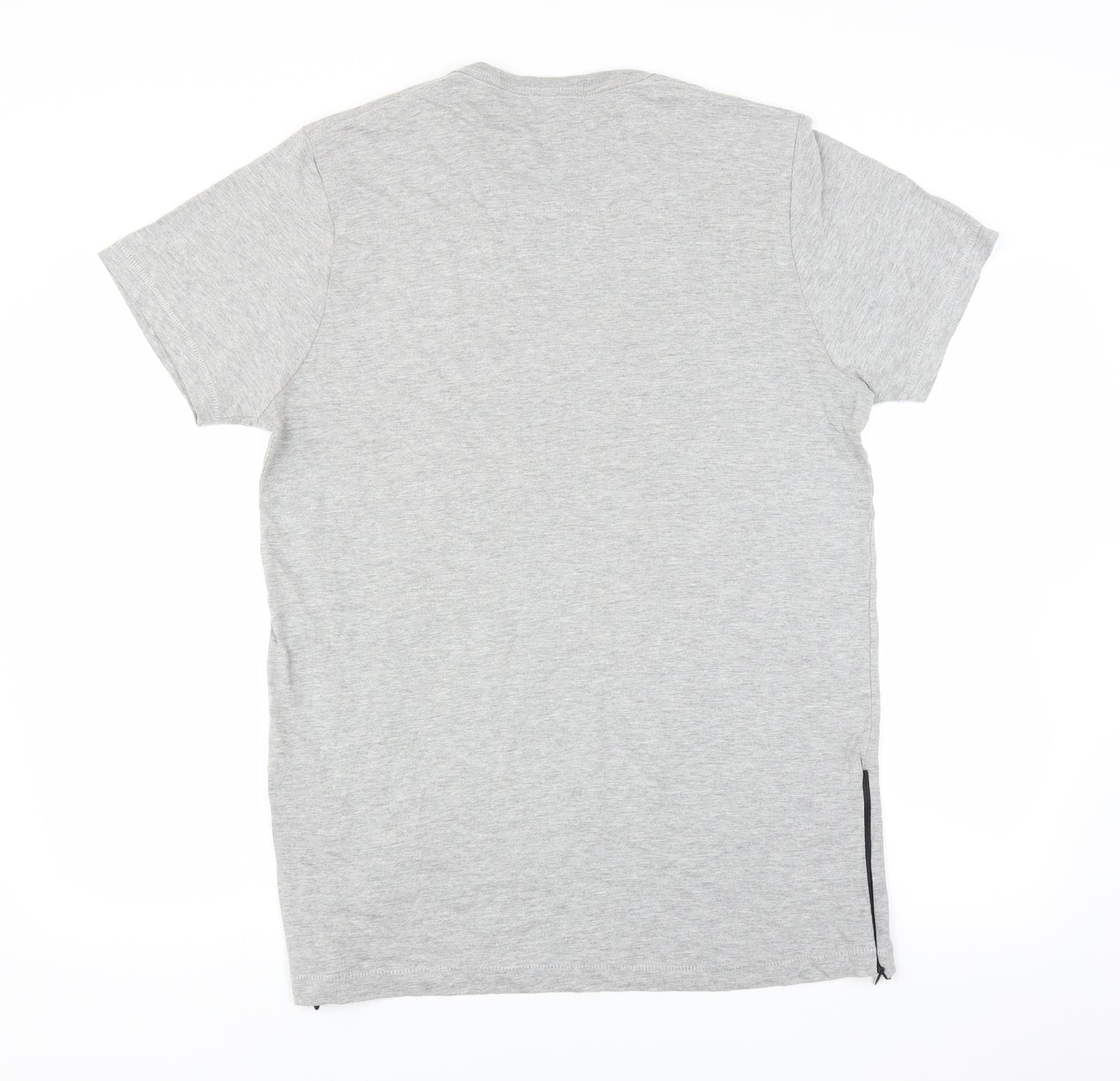 French Connection Mens Grey    T-Shirt Size L