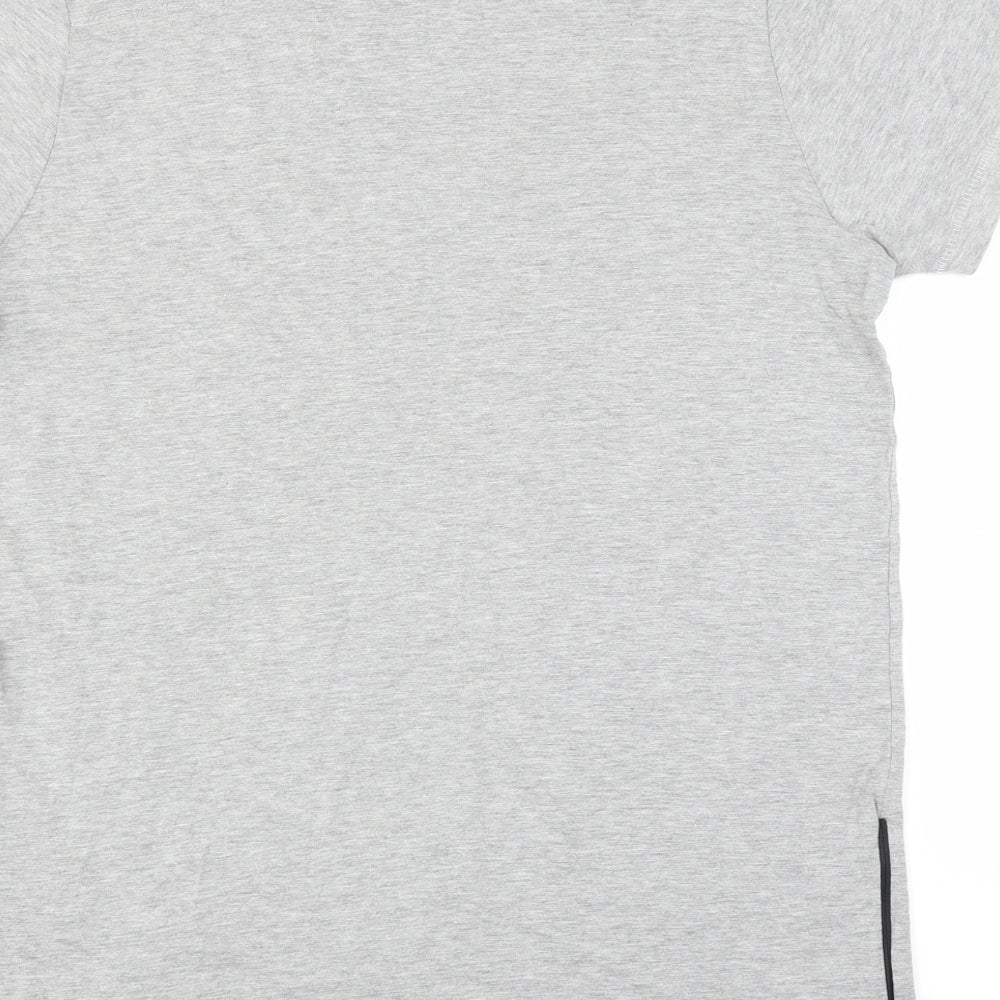 French Connection Mens Grey    T-Shirt Size L