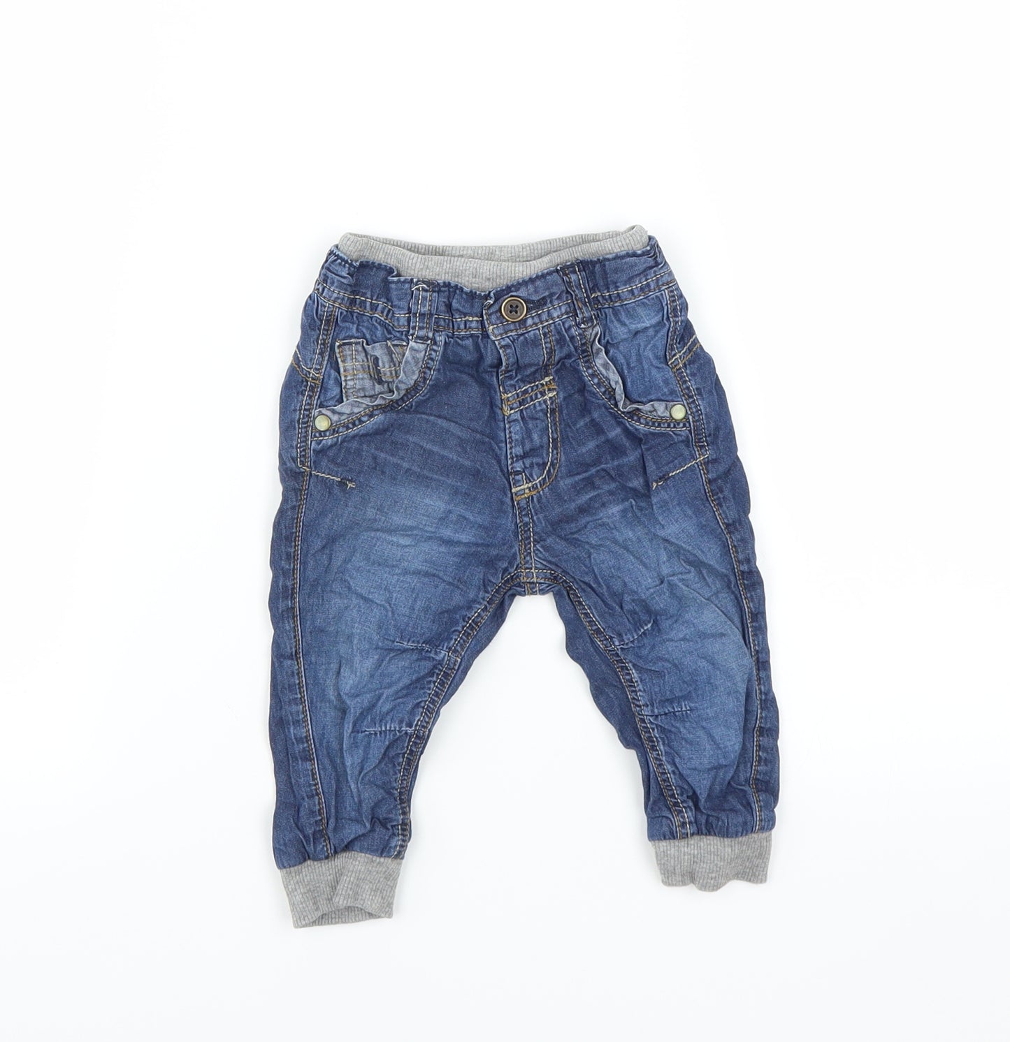 George Baby Blue   Jogger Jeans Size 6-9 Months