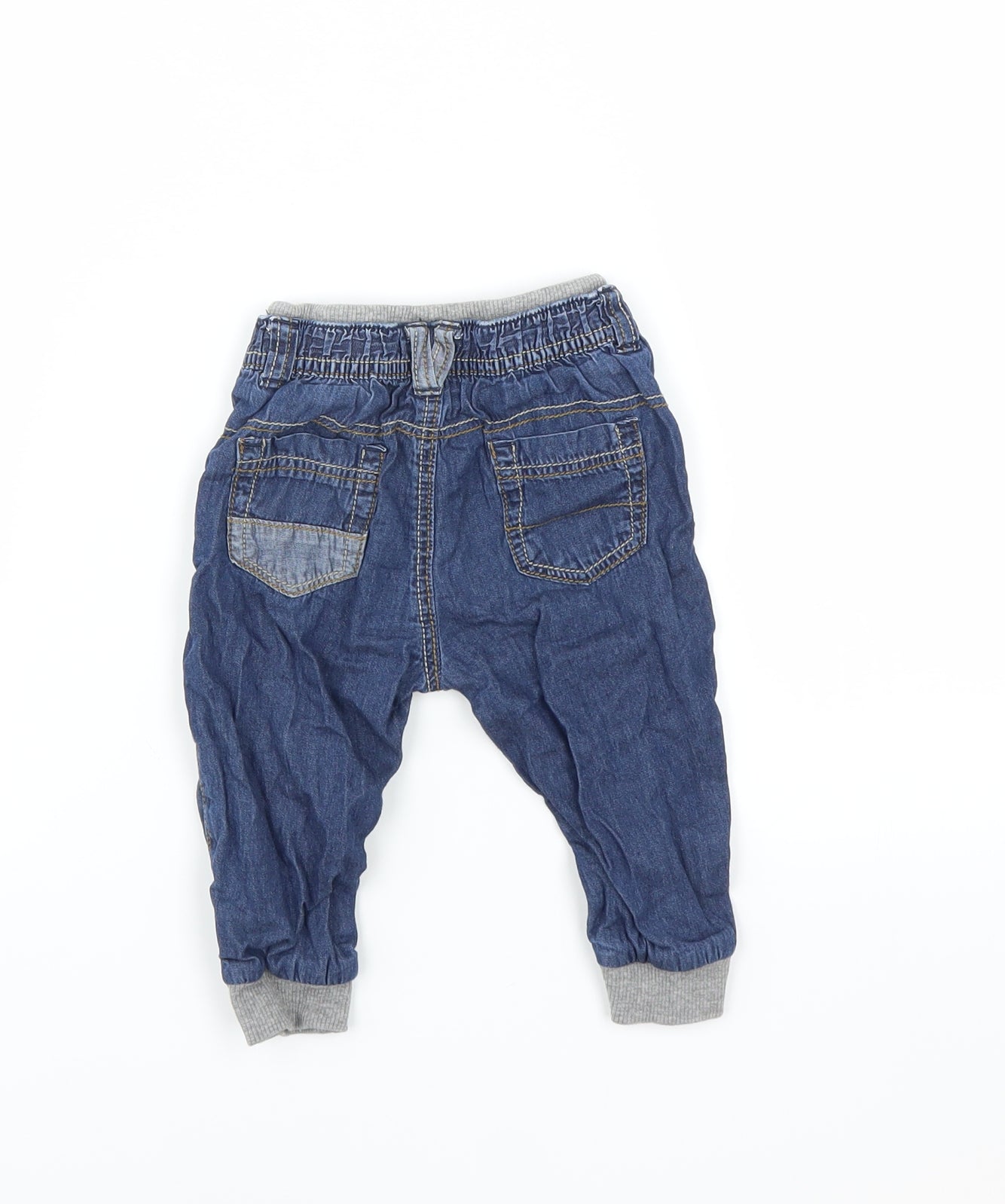 George Baby Blue   Jogger Jeans Size 6-9 Months