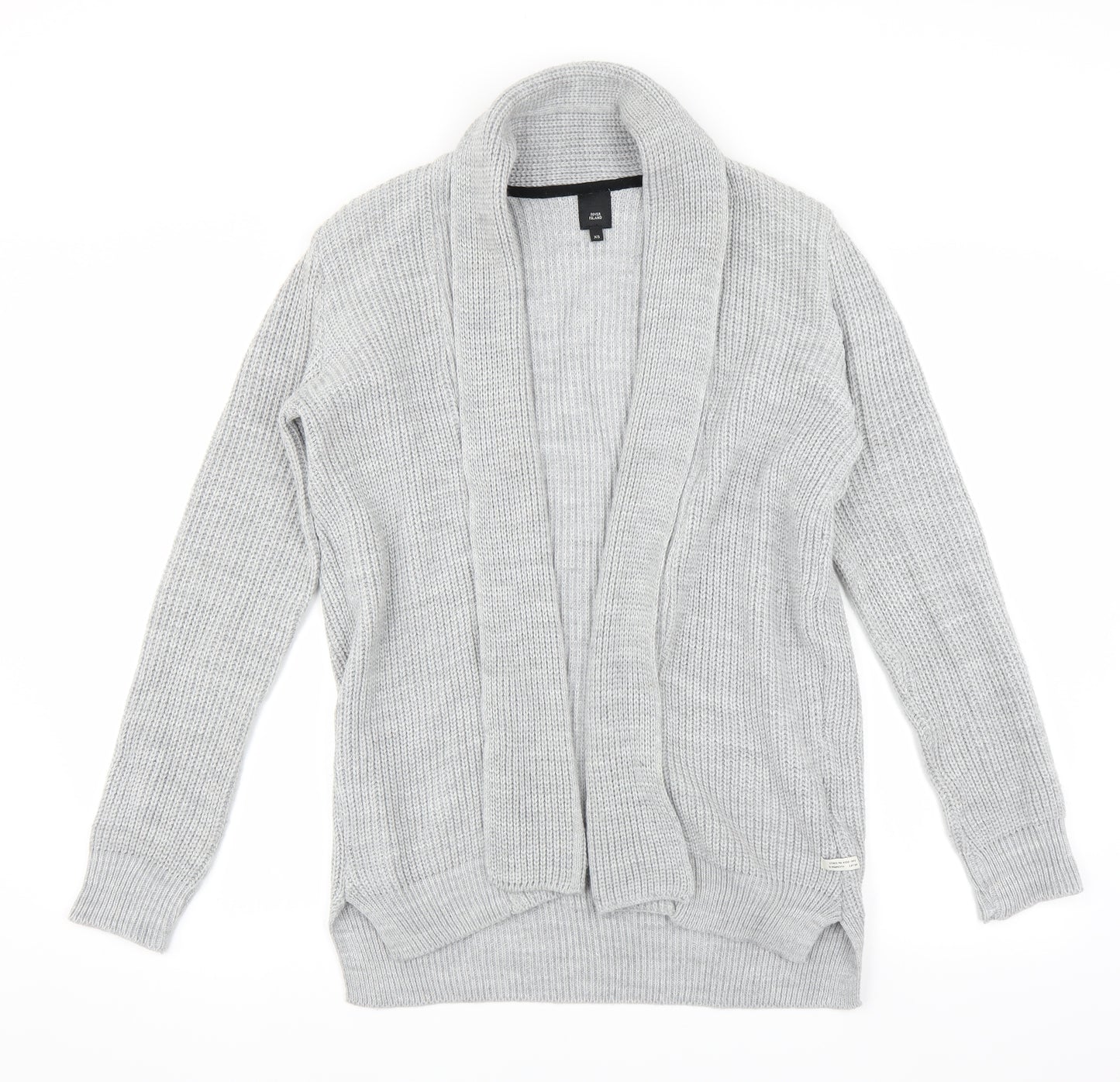River Island Womens Grey   Cardigan Jumper Size XS