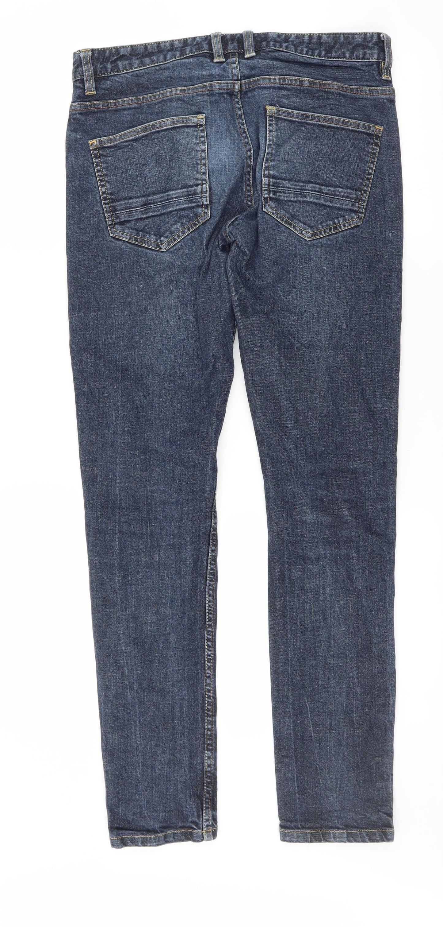 NEXT Mens Blue  Denim Skinny Jeans Size 30 in L30 in