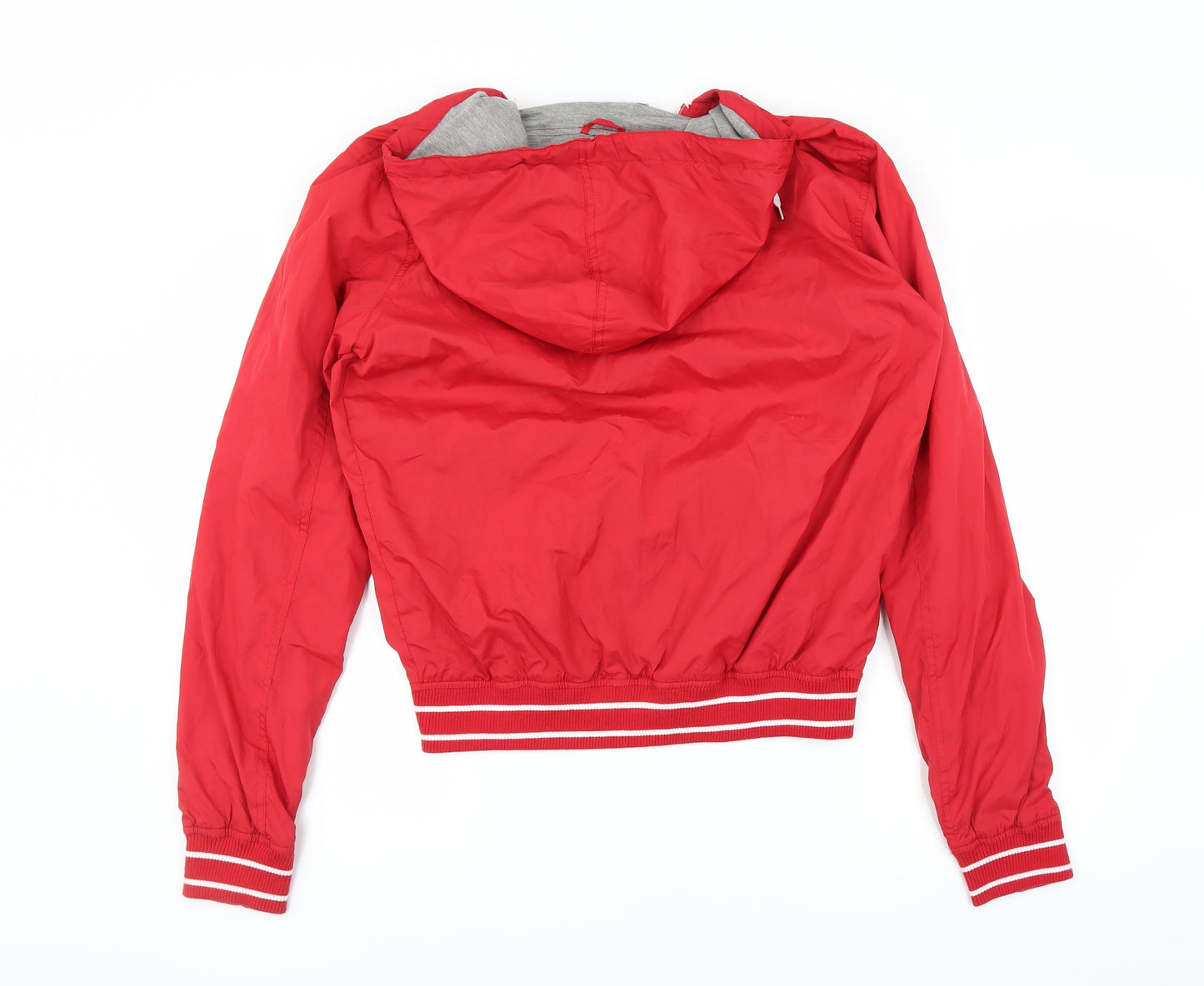 Cedar Wood State Mens Red   Bomber Jacket Jacket Size M